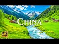 FLYING OVER CHINA (4K UHD) - Relaxing Music With Wonderful Natural Landscape - 4K Video Ultra HD
