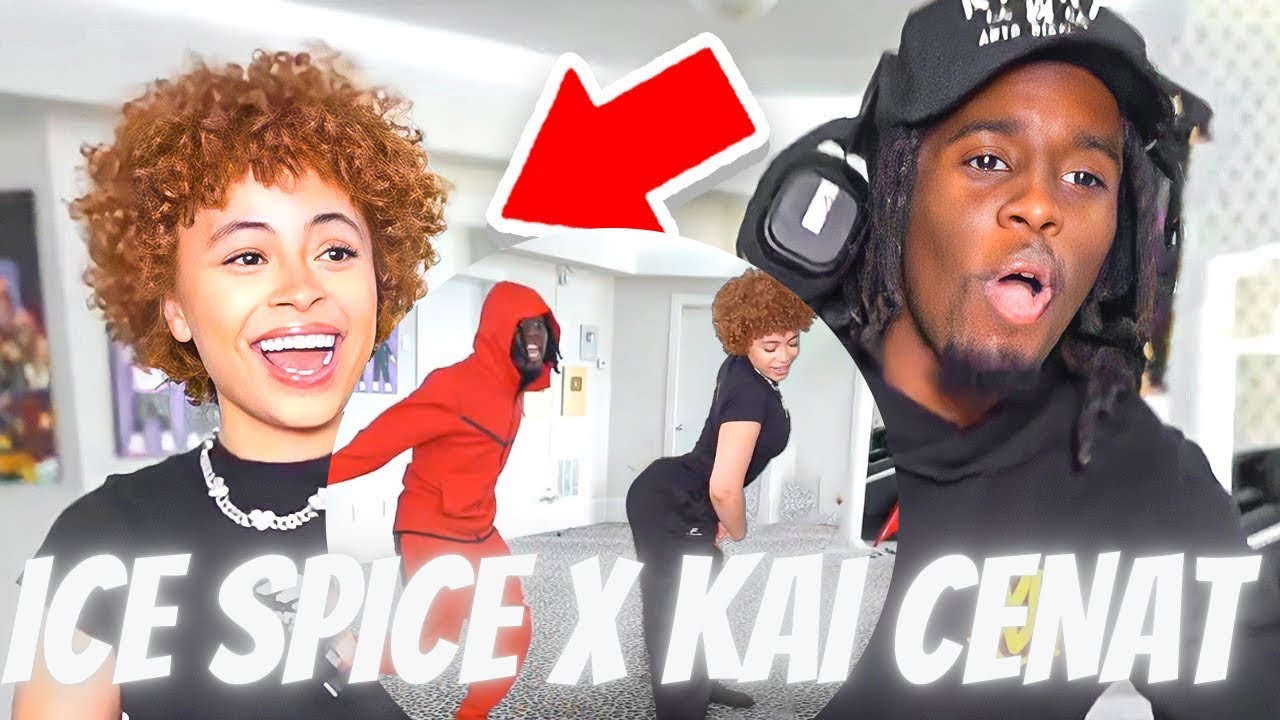 ICE SPICE TWERKS ON KAI CENAT ON STREAM