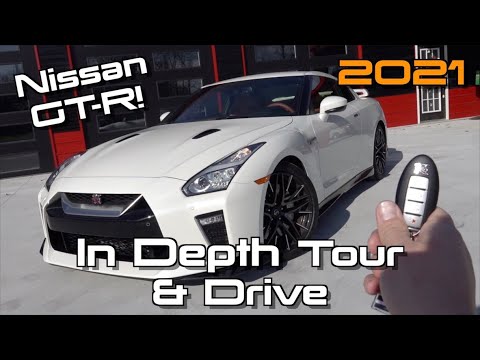 2021 Nissan GT-R Premium: Start Up, Test Drive & In Depth Tour