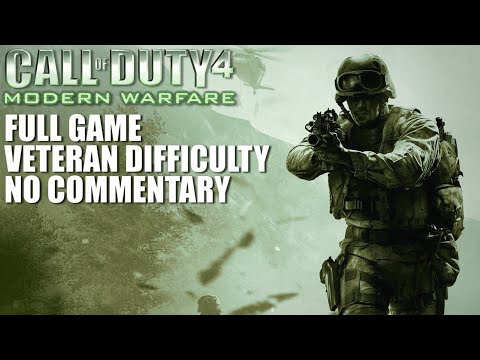 Call of Duty 4: Modern Warfare | Full Game | Veteran Difficulty | No Commentary | 1440P 60FPS