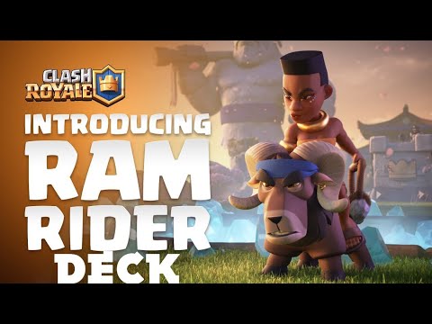 NEW RAM RIDER DECK! SUPER FAST CYCLE! — CLASH ROYALE #CLASHKING.