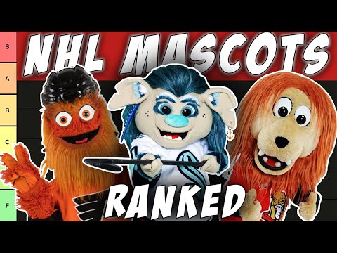 Ranking Every Bizarre NHL Mascot | #nhl Tier List