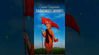 Swami Dayanand Saraswati Jayanti Whatsapp Fullscreen HD Status Video. 8th March 2021.