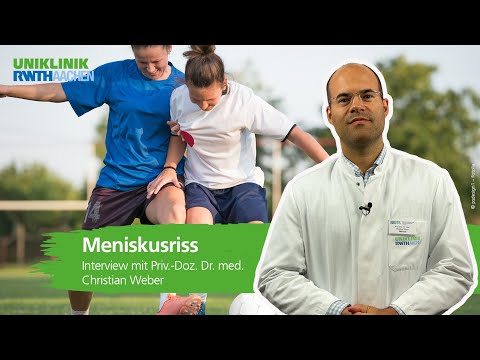 Meniscus tear: Dr. Weber answers the most important questions