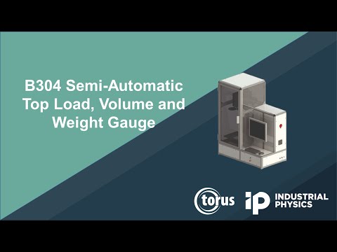 Video do Medidor Semiautomático de Carga de Topo, Volume e Peso B304