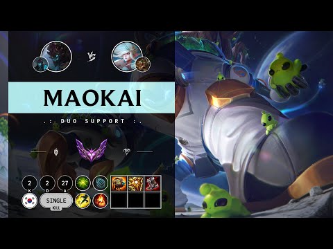 Maokai Support vs Janna - KR Master Patch 14.9