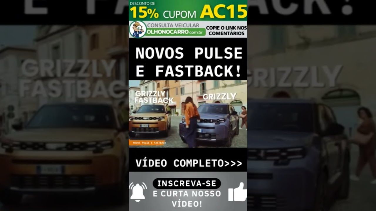 Novos Fiat Pulse e Fastback revelados!