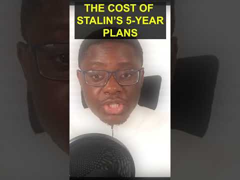 The HUMAN COST of Stalin’s 5-year plan #shorts