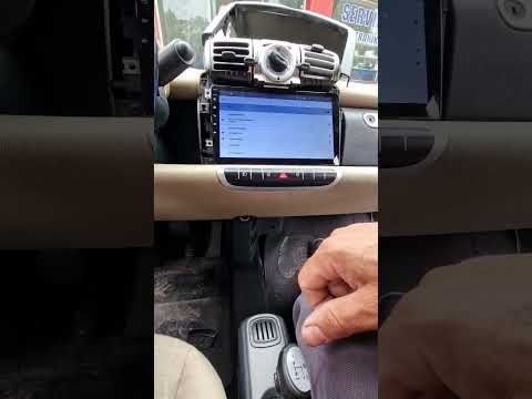 installing the Android radio on the smart 2007-2009....10inch.