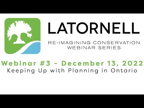 Latornell 2022 Re-imagining Conservation Webinar Series - December 13, 2022 Webinar