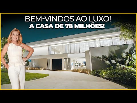 Casa à venda no Tamboré 2 com 6 suítes, SPA privativo, piscina e 2.385 m²