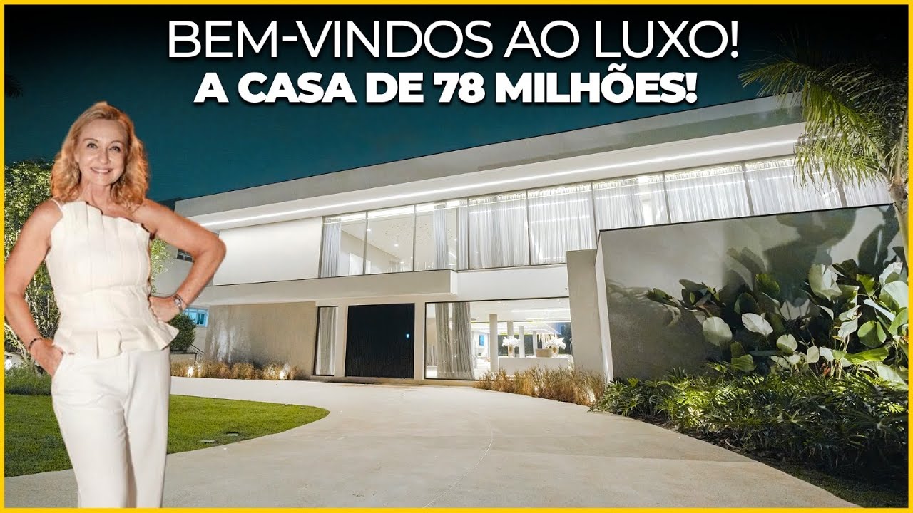 Casa à venda no Tamboré 2 com 6 suítes, SPA privativo, piscina e 2.385 m²