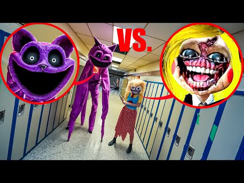 MISS DELIGHT VS CATNAP AT SCHOOL! (POPPY PLAYTIME CHAPTER 3 FULL MOVIE)