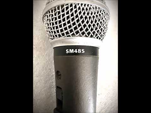 Vintage 1980's Shure SM48S Dynamin Microphone, Minty and working (Hear it) image 8