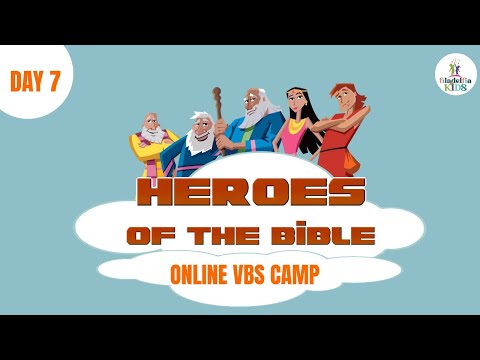 HEROES OF THE BIBLE | ONLINE VBS - EPISODE 4 - DAY 1 | FILADELFIA KIDS