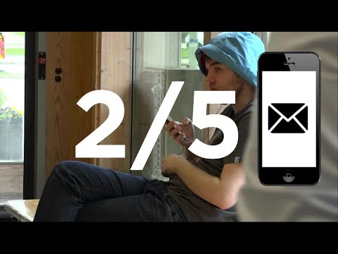 Jobbmail i mobilen stort problem i familjelivet - Nyheterna (TV4)