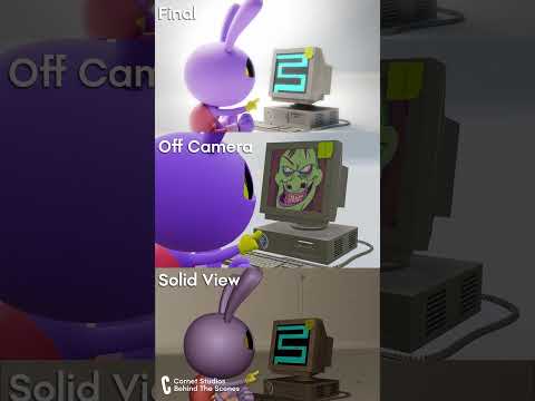 BEHIND THE SCENES 25 - THE AMAZING DIGITAL CIRCUS ANIMATION #tadc #pomni #shorts