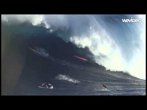 Big Wave Surfing Tribute