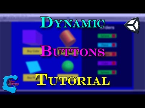 Unity Dynamic Buttons Tutorial
