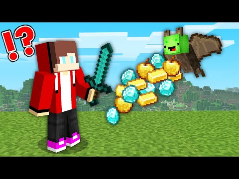 Maizen Pranked Mikey with Morph Mod - Funny Story in Minecraft (Mazien Mizen JJ)