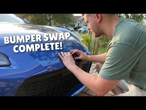 Completing The GR86 Bumper Swap on my 2022 Subaru BRZ!