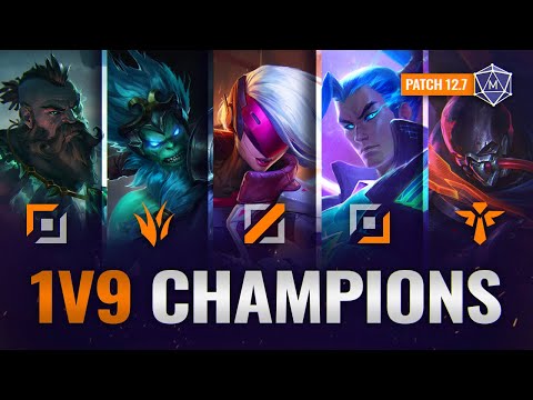 BEST SOLO CARRY Champions for EVERY Role in Patch 12.7! Ft. Virkayu