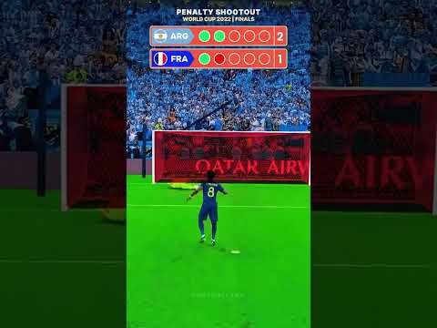 Argentina vs France: Full Penalty Shoot 2022 #fifawordcup #argentina #france #fypシ #foryou #final