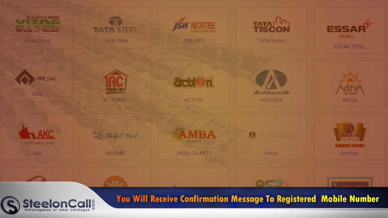 Company video TMT STEEL BARS - STEELONCALL