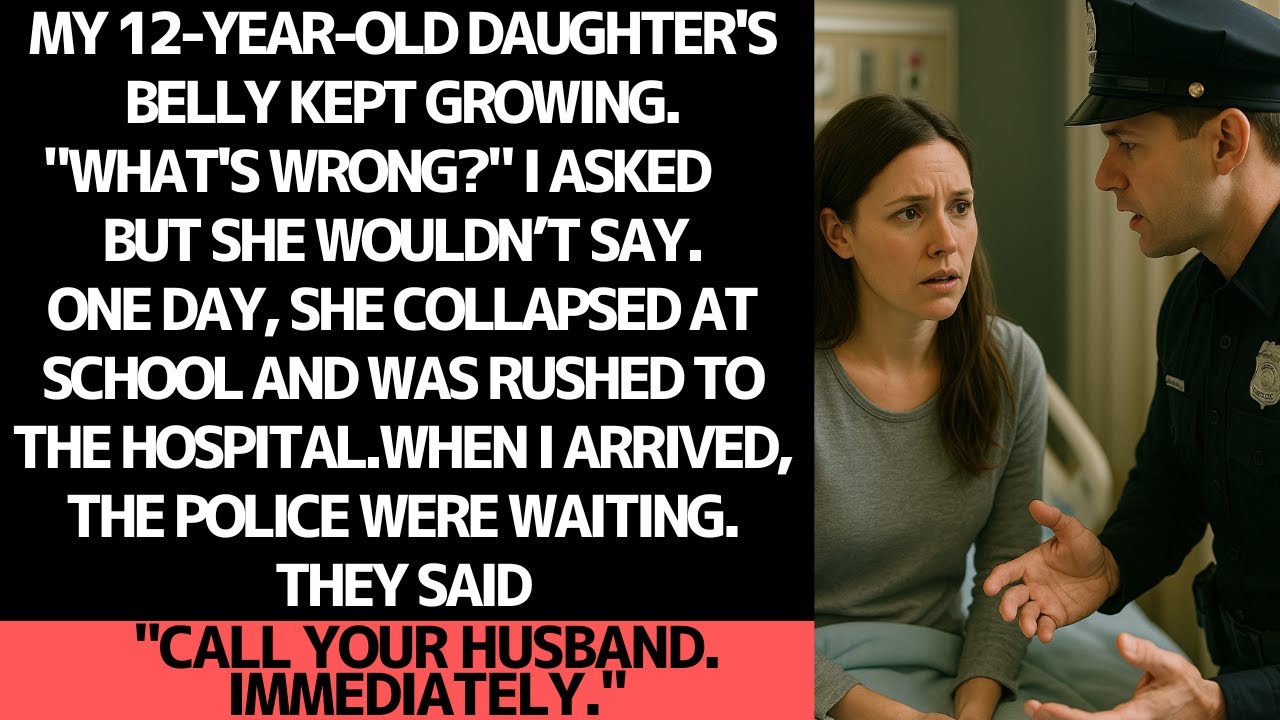My daughter collapsed at school... then the police said, "call your husband. now."