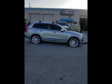 877-544-8473 24" Koko Koture Silver Wheels Volvo XC90 Review Luxury Rims Concave Forged Rims