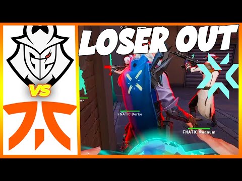 LOSER OUT! G2 vs FNATIC HIGHLIGHTS - VCT S2 Challengers 2 EU VALORANT Tournament