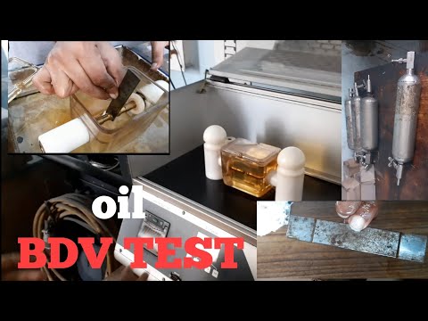 Transformer oil BDV test on site training #BDV