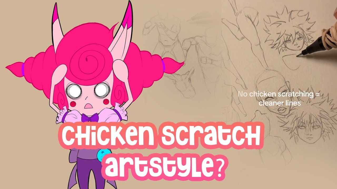 Why Chicken Scratch Art Will Limit Your Creative Growth #procreate #drawing #artlore #chickenscratch