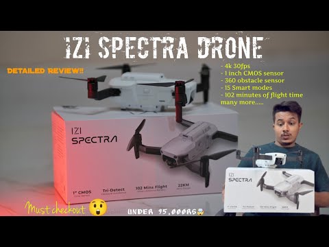 IZI Spectra Drone Camera 4K Review Video 6