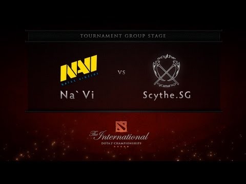 NaVi vs Scythe.SG - English Commentary - Dota 2 International