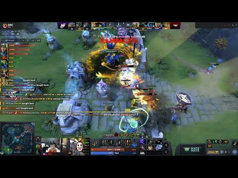 T1 KARL SANTINO Got 4X RAMPAGE vs Nigma Galaxy SEA