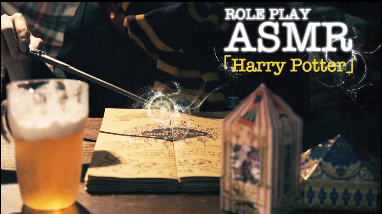 [ASMR/Harry Potter]호그와트 비밀지도와 호그스미드 방문 롤플레이/ Visit to Hogsmeade Village(Marauder's Map) Role play