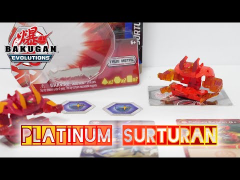 PYRUS PLATINUM SURTURAN Single Pack | Bakugan Evolutions | BAKUGAN UNBOX