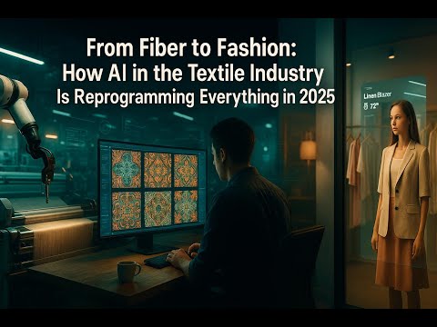 From Fiber to Fashion How AI in the Textile Industry Is Reprogramming Everything in 2025