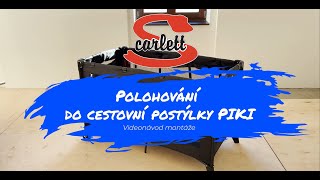 Scarlett Polohování do cestovní postýlky PIKI - 120x60cm