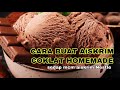 Cara Mudah Buat Aiskrim Coklat Di Rumah Sahaja