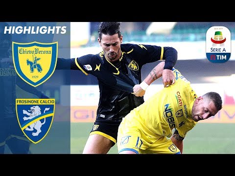 Chievo 1-0 Frosinone | Giaccherini Gets Only Goal Against 10 Men! | Serie A