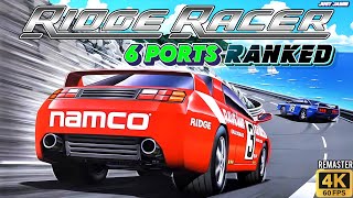 Which Version of Ridge Racer Did I Rank No.1? (4K/60FPS Remaster) #ridgeracer #namco #arcadegames