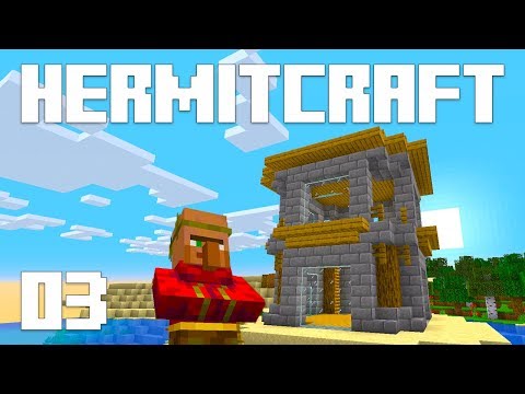 Hermitcraft 7 - Ep. 3: VILLAGERS AND BASE REBUILD! (Minecraft 1.15.2) | iJevin