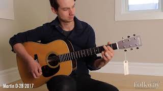 Video thumbnail for Martin D-35 vs. Martin D-28 2017 Comparison - Folkway Music by Folkway Music