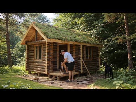 Alone in the Forest: Building a Traditional Log Cabin by Hand