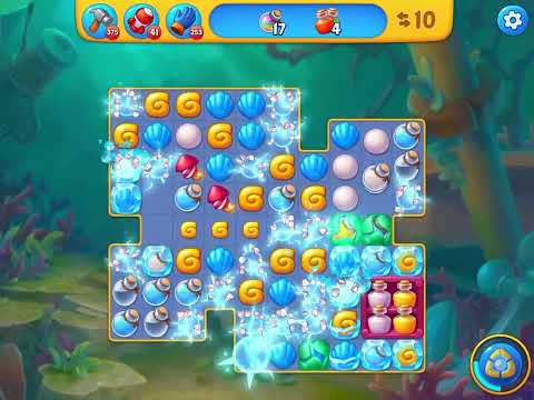 Fishdom level 6054 no boosters フィッシュダム ノーマル [Friend's]