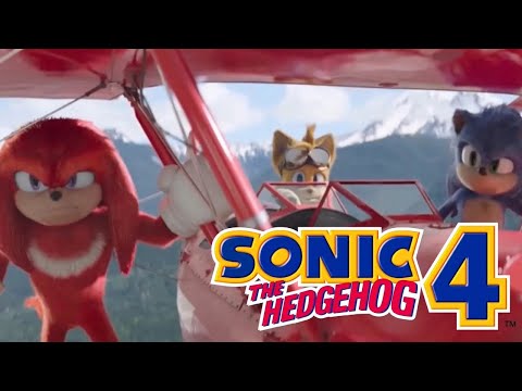 Sonic Movie 2 Plane Flying Scene With Sky Fortress Zone’s Music