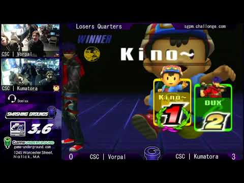 SG at GU 16.13 LQ -  CSC | Kumatora (Ness) vs CSC | Vorpal (Ike)