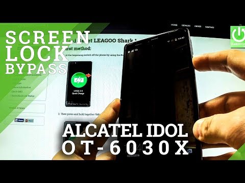 Hard Reset ALCATEL OT-6030X Idol  - Bypass Pattern Lock and Password